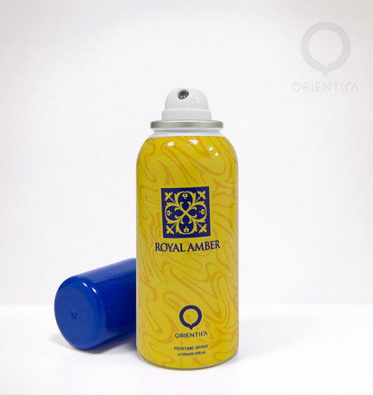 Royal Amber 100ml Deodorant Spray - Crystal Daiva