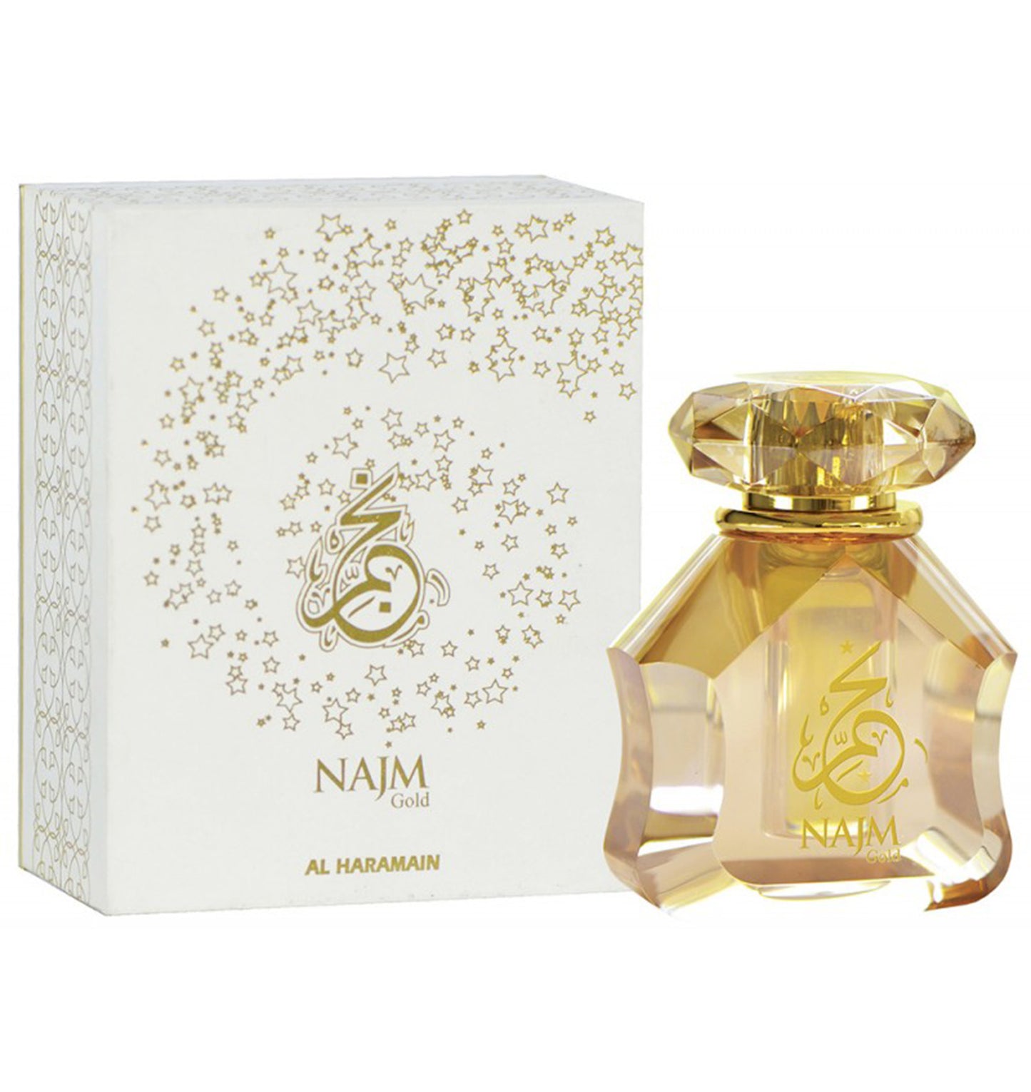 Najm Gold Perfume Oil 18ml - Crystal Daiva