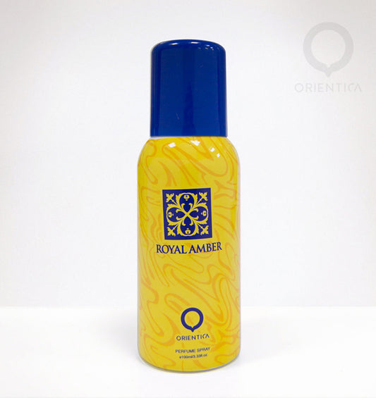 Royal Amber 100ml Deodorant Spray - Crystal Daiva