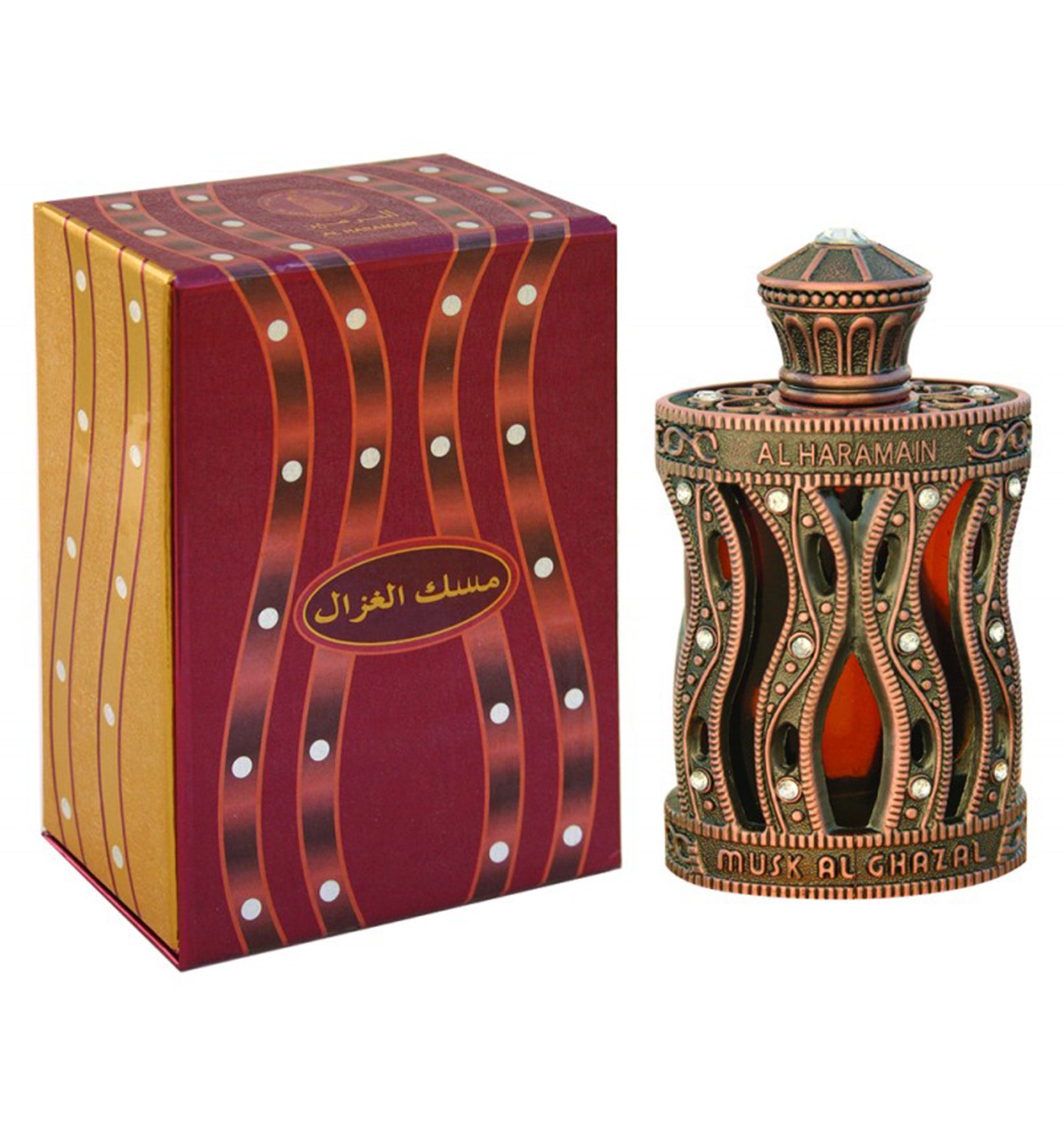 Musk Al Ghazal Perfume Oil 30ml - Crystal Daiva